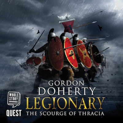 Legionary: The Scourge of Thracia – omslag til lydbogen af Gordon Doherty