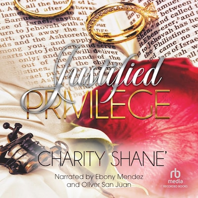 Justified Privilege – omslag til lydbogen af Charity Shane'