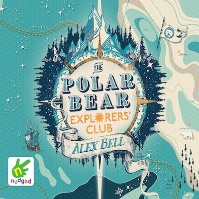 The Polar Bear Explorers' Club – omslag til lydbogen af Alex Bell