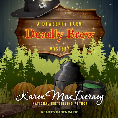 Deadly Brew – omslag til lydbogen af Karen MacInerney