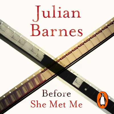 Before She Met Me – omslag til lydbogen af Julian Barnes