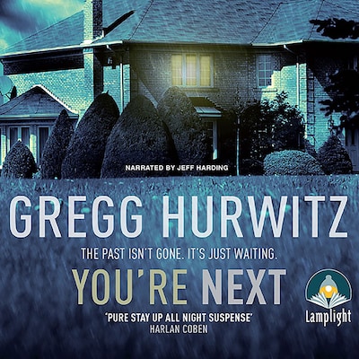 You're Next – omslag til lydbogen af Gregg Hurwitz