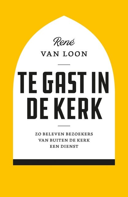 Te gast in de kerk: Zo beleven bezoekers van buiten de kerk een dienst – omslag van het luisterboek van René van Loon