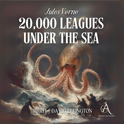 Twenty Thousand Leagues Under the Sea - Audiobook – omslag til lydbogen af Jules Verne, Classic Audiobooks
