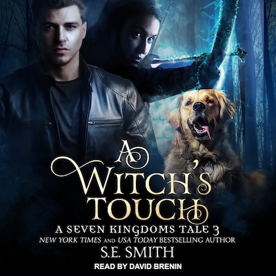 A Witch's Touch – omslag til lydbogen af S.E. Smith