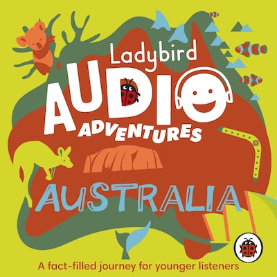 Ladybird Audio Adventures: Australia – omslag til lydbogen af Ladybird