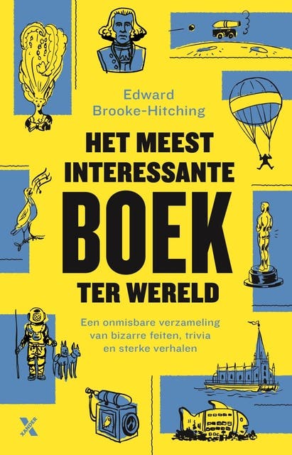 Het meest interessante boek ter wereld – omslag van het luisterboek van Edward Brooke-Hitching