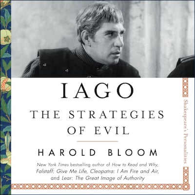 Iago – omslag til lydbogen af Harold Bloom