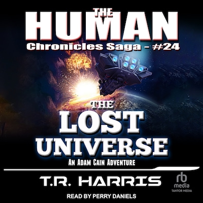 The Lost Universe – omslag til lydbogen af T.R. Harris
