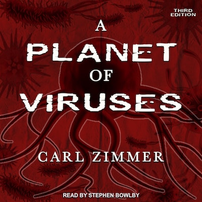A Planet of Viruses – omslag til lydbogen af Carl Zimmer