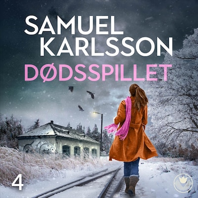 Dødsspillet – omslag til lydbogen af Samuel Karlsson