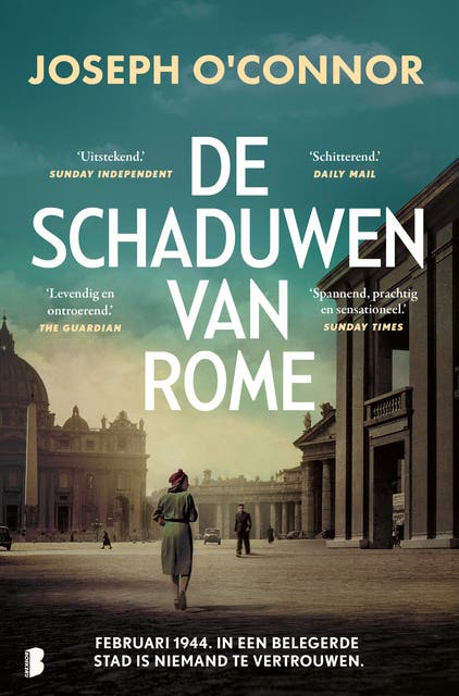 De schaduwen van Rome: Februari 1944. In een belegerde stad is niemand te vertrouwen. – omslag van het luisterboek van Joseph O Connor