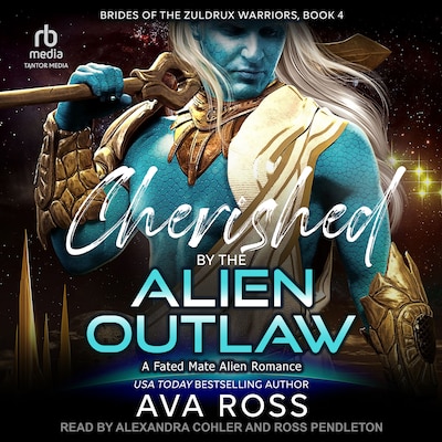 Cherished by the Alien Outlaw – omslag til lydbogen af Ava Ross