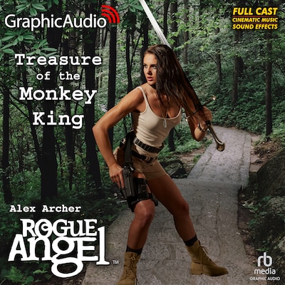 Treasure of the Monkey King [Dramatized Adaptation] – omslag til lydbogen af Alex Archer
