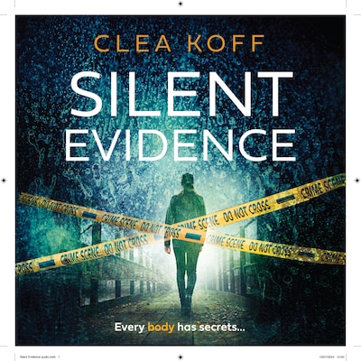 Silent Evidence – omslag till ljudboken av Clea Koff