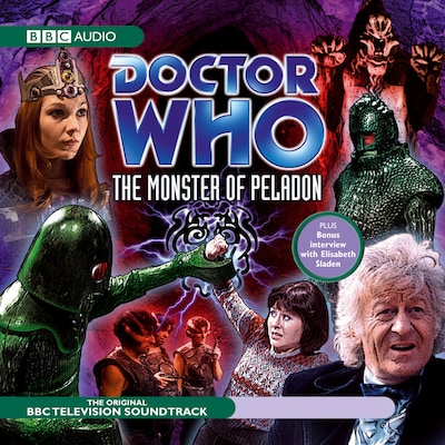 Doctor Who: The Monster Of Peladon (TV Soundtrack) – omslag til lydbogen af Brian Hayles