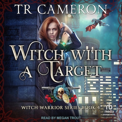 Witch With A Target – omslag til lydbogen af TR Cameron, Martha Carr, Michael Anderle