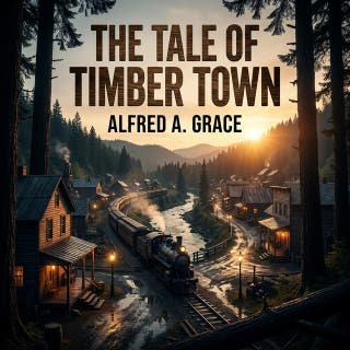 The Tale of Timber Town: A Beautifully Told Story You Can Enjoy Anytime – omslag till ljudboken av Alfred A. Grace