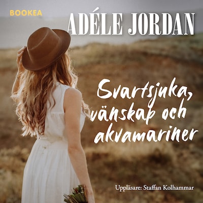 Svartsjuka, vänskap och akvamariner – omslag till ljudboken av Adéle Jordan