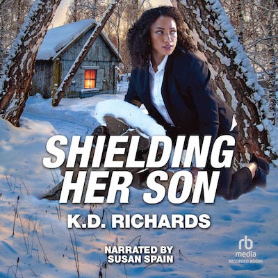 Shielding Her Son – omslag til lydbogen af K.D. Richards