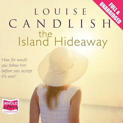 The Island Hideaway – omslag til lydbogen af Louise Candlish