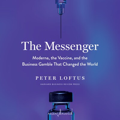 The Messenger – omslag til lydbogen af Peter Loftus