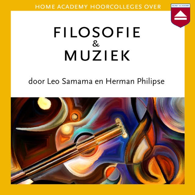 Filosofie en muziek – omslag van het luisterboek van Herman Philipse,Leo Samama