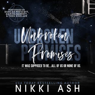 Unbroken Promises: An Emotional Friends to Lovers Romance – omslag till ljudboken av Nikki Ash