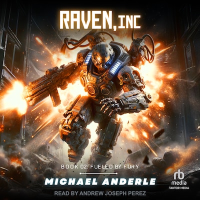 Raven, Inc – omslag til lydbogen af Michael Anderle