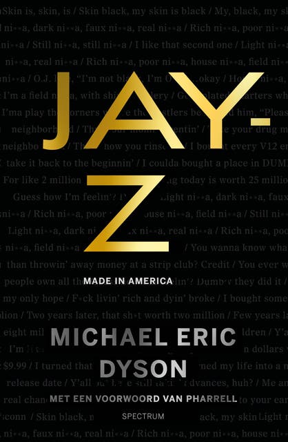 Jay-Z: Made in America – omslag van het luisterboek van Michael Eric Dyson