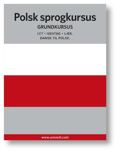 Polsk sprogkursus – omslag til lydbogen af Ann-Charlotte Wennerholm