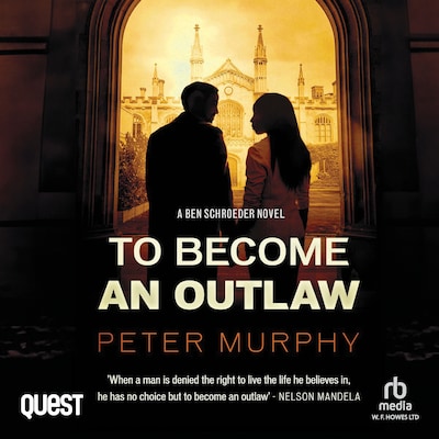 To Become an Outlaw – omslag til lydbogen af Peter Murphy