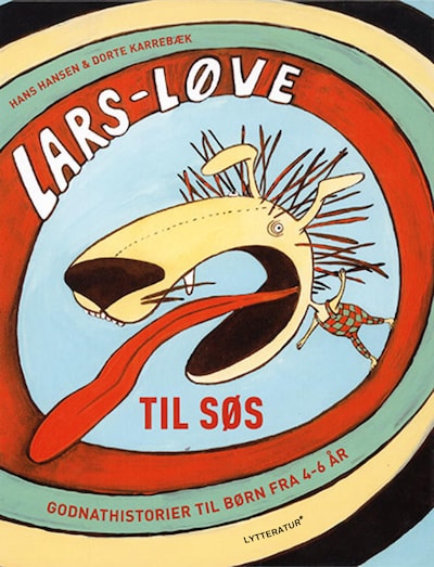 Lars Løve til søs – omslag til lydbogen af Hans Hansen, Dorte Karrebæk