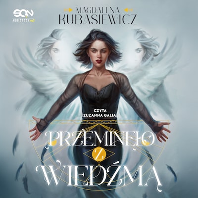 Przeminęło z Wiedźmą – okładka audiobooka, autor Magdalena Kubasiewicz