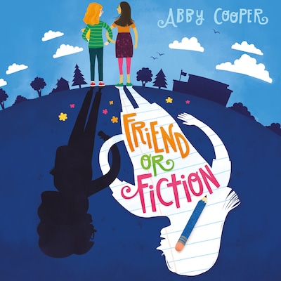 Friend or Fiction – omslag til lydbogen af Abby Cooper