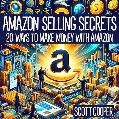 Amazon Selling Secrets – omslag til lydbogen af Scott Cooper