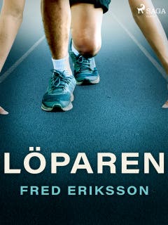Löparen – omslag till ljudboken av Fred Eriksson