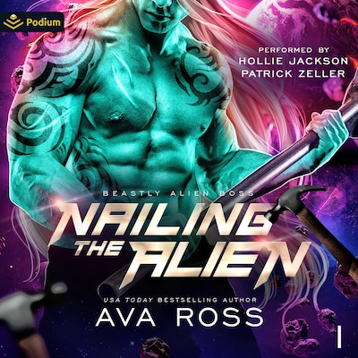 Nailing the Alien – omslag til lydbogen af Ava Ross