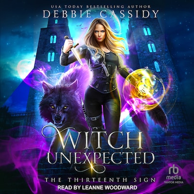 Witch Unexpected – omslag til lydbogen af Debbie Cassidy