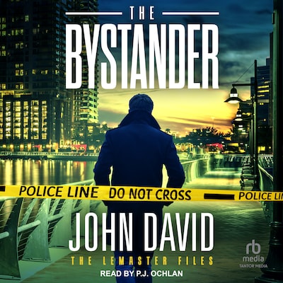 The Bystander – omslag til lydbogen af John David