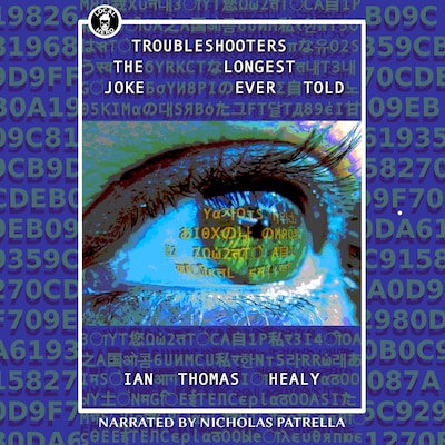 Troubleshooters – omslag til lydbogen af Ian Thomas Healy