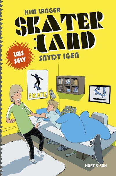 Skaterland - Snydt igen – omslag til lydbogen af Kim Langer