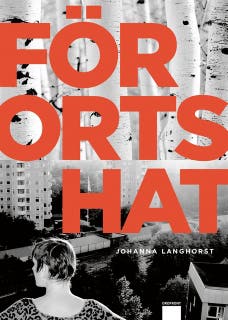Förortshat – omslag till ljudboken av Johanna Langhorst
