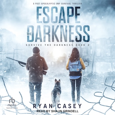 Escape the Darkness – omslag til lydbogen af Ryan Casey