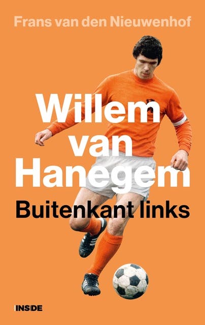 Willem van Hanegem: Buitenkant links – omslag van het luisterboek van Frans van den Nieuwenhof