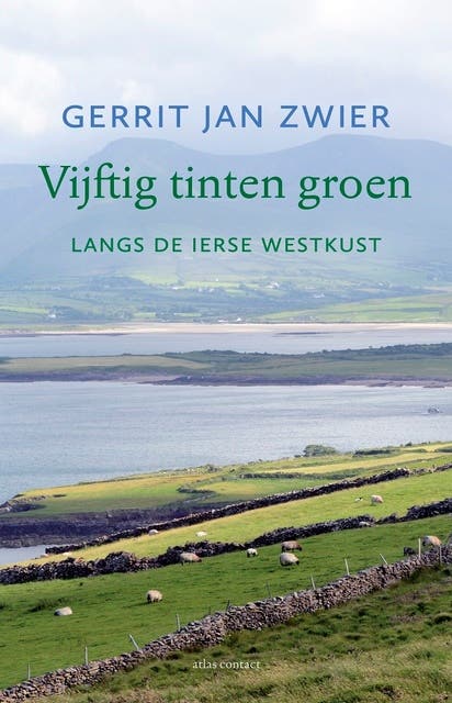 Vijftig tinten groen: Langs de Ierse westkust – omslag van het luisterboek van Gerrit-Jan Zwier