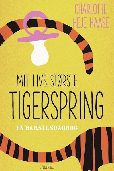 Mit livs største tigerspring – omslag til lydbogen af Charlotte Heje Haase