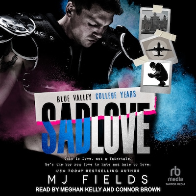 Sad Love – omslag til lydbogen af MJ Fields