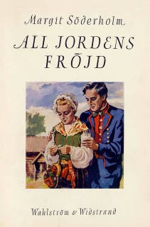 All jordens fröjd – omslag till ljudboken av Margit Söderholm