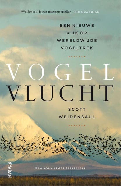 Vogelvlucht: Een nieuwe kijk op wereldwijde vogeltrek – omslag van het luisterboek van Scott Weidensaul